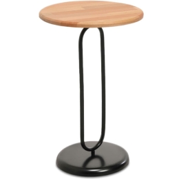 Τραπεζάκι Βοηθητικό Marion 0204238 Φ40x60cm Natural-Black