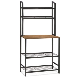 Ραφιέρα Mulligan 0226178 81x40,5x160cm Oak-Black