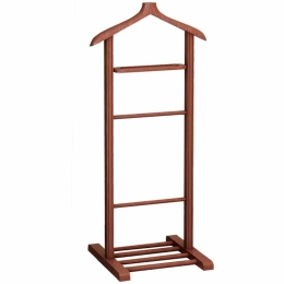 Κρεμάστρα Δαπέδου Abito 0223752 46x33x120cm Walnut Ξύλο