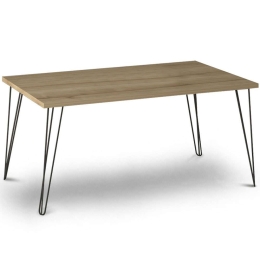 Τραπέζι Σαλονιού Fiona 0117652 90x55x43cm Oak