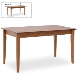Τραπέζι Επεκτεινόμενο Adare 0228348 140/180x78x77cm Walnut Mdf,Ξύλο