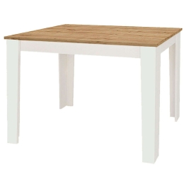 Τραπέζι Darlen 0228198 110x72x74cm White-Oak Μελαμίνη