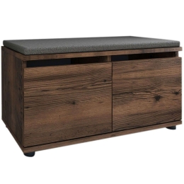 Παπουτσοθήκη Twain 0226158 80x35x42cm Walnut Μελαμίνη
