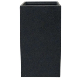 Κασπώ Πήλινο 06-00-20712-S 27x27x60cm Black Marhome Πηλός