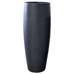Κασπώ Πήλινο 06-00-21249-L Φ47x120cm Black Marhome Πηλός