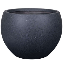 Κασπώ Πήλινο 06-00-22906-M Φ43x31cm Black Marhome Πηλός