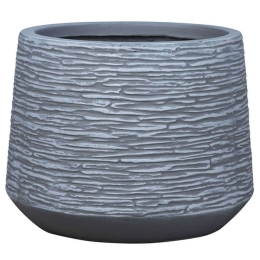 Κασπώ Πήλινο 06-00-23206-M Φ48x36cm Light Grey Marhome Πηλός