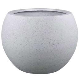 Κασπώ Πήλινο 06-00-22907-S Φ30x23cm White Marhome Πηλός