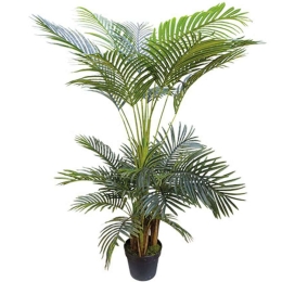 Τεχνητό Φυτό Σε Γλάστρα Κέντια 04-00-18711 150cm Green Marhome Συνθετικό Υλικό