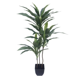 Τεχνητό Φυτό Σε Γλάστρα Δράκαινα 04-00-18821 95cm Green Marhome Συνθετικό Υλικό