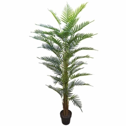 Τεχνητό Δέντρο Σε Γλάστρα Κέντια 04-00-18708 180cm Green Marhome Συνθετικό Υλικό