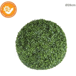 Τεχνητός Θάμνος Τριφύλλι 00-00-19228-1 Φ28cm Green Marhome Συνθετικό Υλικό