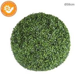 Τεχνητός Θάμνος Τριφύλλι 00-00-19238-1 Φ38cm Green Marhome Συνθετικό Υλικό