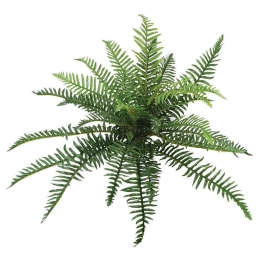 Τεχνητό Κρεμαστό Φυτό Φτέρη 00-00-2203 77cm Green Marhome Συνθετικό Υλικό