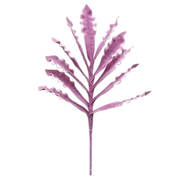 Τεχνητό Κλαδί Με Φύλλα 00-00-1581-1 110cm Purple Marhome Foam