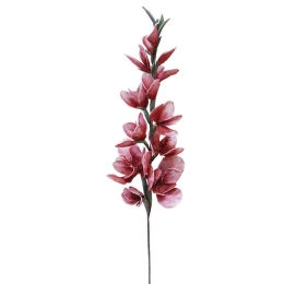 Τεχνητό Λουλούδι Γλαδιόλα 00-00-6073-1 126cm Coral Marhome Foam