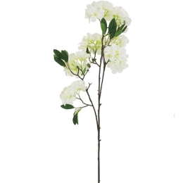 Τεχνητό Λουλούδι Πλουμέρια 00-00-3503-1 Φ46x100cm White Marhome Συνθετικό Υλικό