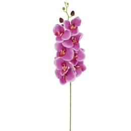 Τεχνητό Λουλούδι Ορχιδέα 00-00-14519-5 90cm Purple Marhome Συνθετικό Υλικό