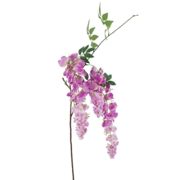 Τεχνητό Λουλούδι Ακακία 00-00-16013-4 75cm Purple Marhome Συνθετικό Υλικό
