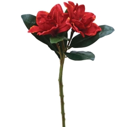 Τεχνητό Λουλούδι 00-00-1851-3 50cm Red Marhome Συνθετικό Υλικό