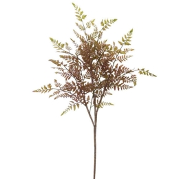 Τεχνητό Κλαδί Φτέρη 00-00-6137-1 60x108cm Green-Brown Marhome Foam
