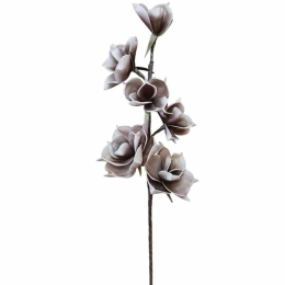 Τεχνητό Λουλούδι Ορχιδέα 00-00-1544-10 79cm Brown Marhome Foam