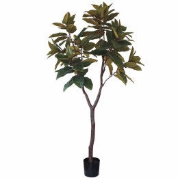 Τεχνητό Δέντρο Μανόλια 04-00-22065 210cm Brown-Green Marhome Συνθετικό Υλικό