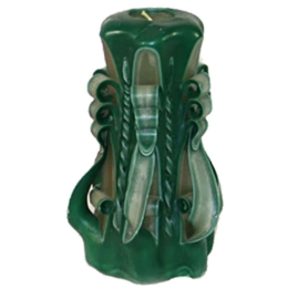 Κερί Δίπλες 08-01-DIPLES 5x15cm Green Marhome Κερί