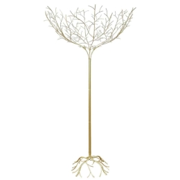 Διακοσμητικό Δέντρο 19-00-23372 Φ83x160cm Gold Marhome Μέταλλο
