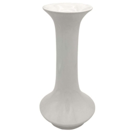 Βάζο 15-00-23751 15,5x32,6cm White Marhome Κεραμικό