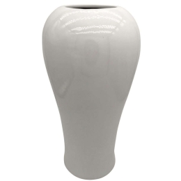 Βάζο 15-00-23750 21,6x43,8cm White Marhome Κεραμικό