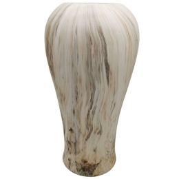 Βάζο Marble Effect 15-00-23760 21,6x43,8cm Multi Marhome Κεραμικό