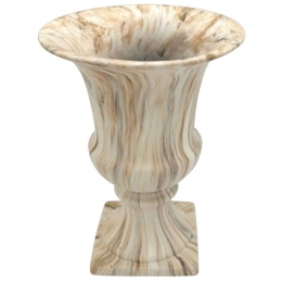 Βάζο Marble Effect 15-00-23762 24,5x34cm Multi Marhome Κεραμικό