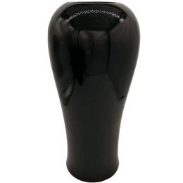Βάζο 15-00-23770 21,6x21,6x43,8cm Black Marhome Κεραμικό
