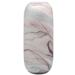 Βάζο Φυσητό Marble Effect 15-00-23926 16x11,5x35,5cm Multi Marhome Γυαλί