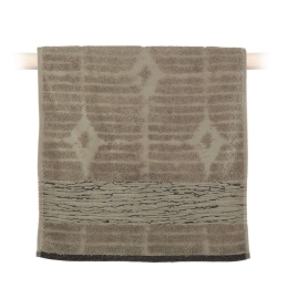 Πετσέτα Maze Brown Nef Nef Προσώπου 50x90cm 100% Βαμβάκι