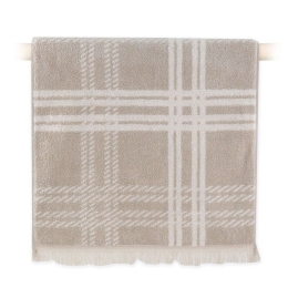 Πετσέτα William Beige Nef Nef Σώματος 70x140cm 100% Βαμβάκι