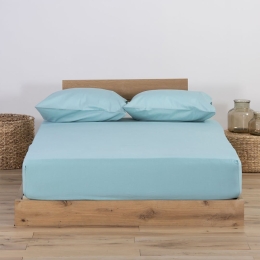 Σεντόνι Μακό Με Λάστιχο Jersey Aqua Nef Nef Διπλό 140x230cm 100% Βαμβάκι