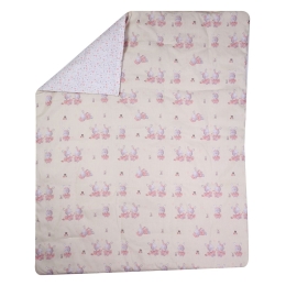 Κουβερλί Βρεφικό Bunny Ladies Multi Nef-Nef 110x140cm Πολυέστερ