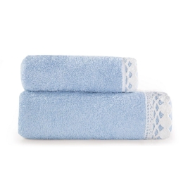 Πετσέτα Crochet Σετ 2τμχ 1146-Blue Nef-Nef Σετ Πετσέτες 50x90cm 100% Βαμβάκι