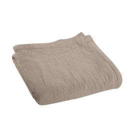 Κουβέρτα Summer Time Beige Nef-Nef Υπέρδιπλo 230x240cm 100% Βαμβάκι