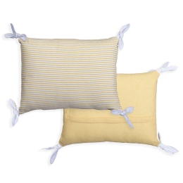 Μαξιλάρι Διακοσμητικό (Με Γέμιση) Deco Time Yellow Nef-Nef 30Χ45 30x45cm Βαμβάκι-Πολυέστερ