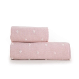 Πετσέτα Pedro Pink Nef-Nef Προσώπου 50x90cm 100% Βαμβάκι