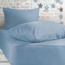 Σεντόνι Βρεφικό Jersey Με Λάστιχο Sky Nef-Nef Κούνιας 70x140cm 100% Βαμβάκι
