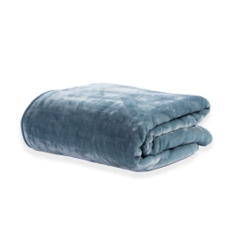 Κουβέρτα Loft 22 Smoke Blue Nef-Nef Υπέρδιπλo 220x240cm Πολυέστερ