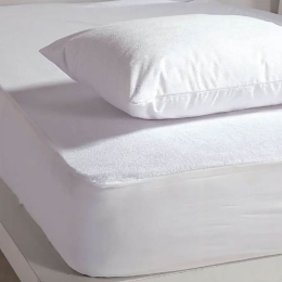 Επίστρωμα Pu White Nef-Nef Μονό 140x200cm Βαμβάκι-Πολυέστερ