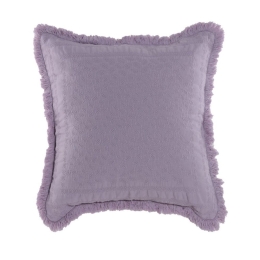 Διακοσμητικό Μαξιλάρι (Με Γέμιση) Fiorella Lilac Nef-Nef 50Χ50 Βαμβάκι-Πολυέστερ