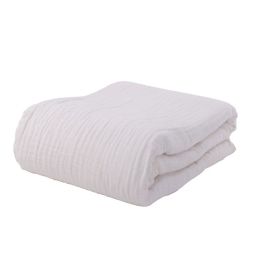 Κουβέρτα Fabulus White Nef-Nef Υπέρδιπλο 230x230cm 100% Βαμβάκι