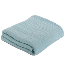 Κουβέρτα Βρεφική Whisper Aqua Nef-Nef Αγκαλιάς 80x110cm 100% Βαμβάκι