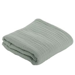 Κουβέρτα Βρεφική Whisper Green Nef-Nef Αγκαλιάς 80x110cm 100% Βαμβάκι